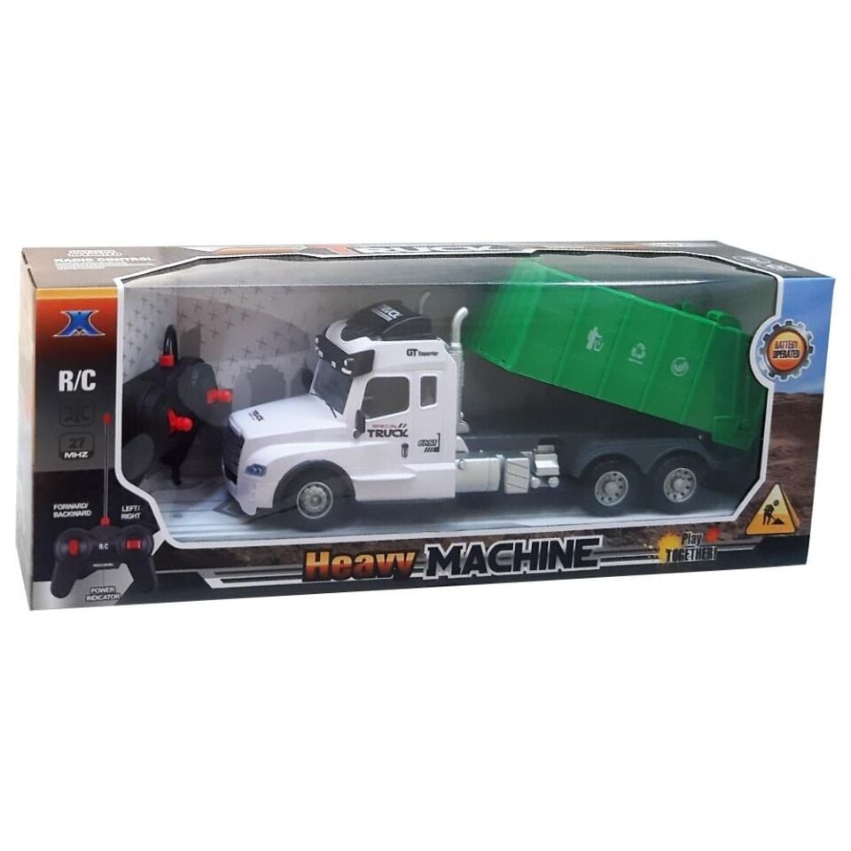 MACHİNE ŞARJLI KUMANDALI ÇÖP KAMYONU KL.12