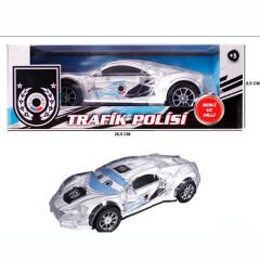 KUTULU IŞIKLI MÜZİKLİ POLİS ARABASI KL.48