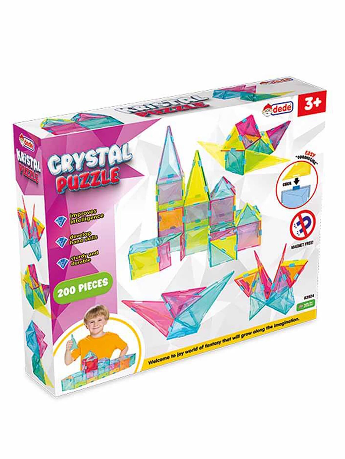 KRİSTAL PUZZLE 200 PARÇA KL.16