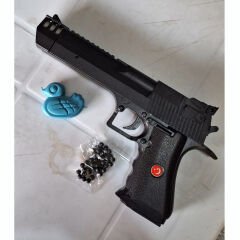 TÜRK BAYRAKLI ÖRDEKLİ  BONCUKLU TABANCA KL.96