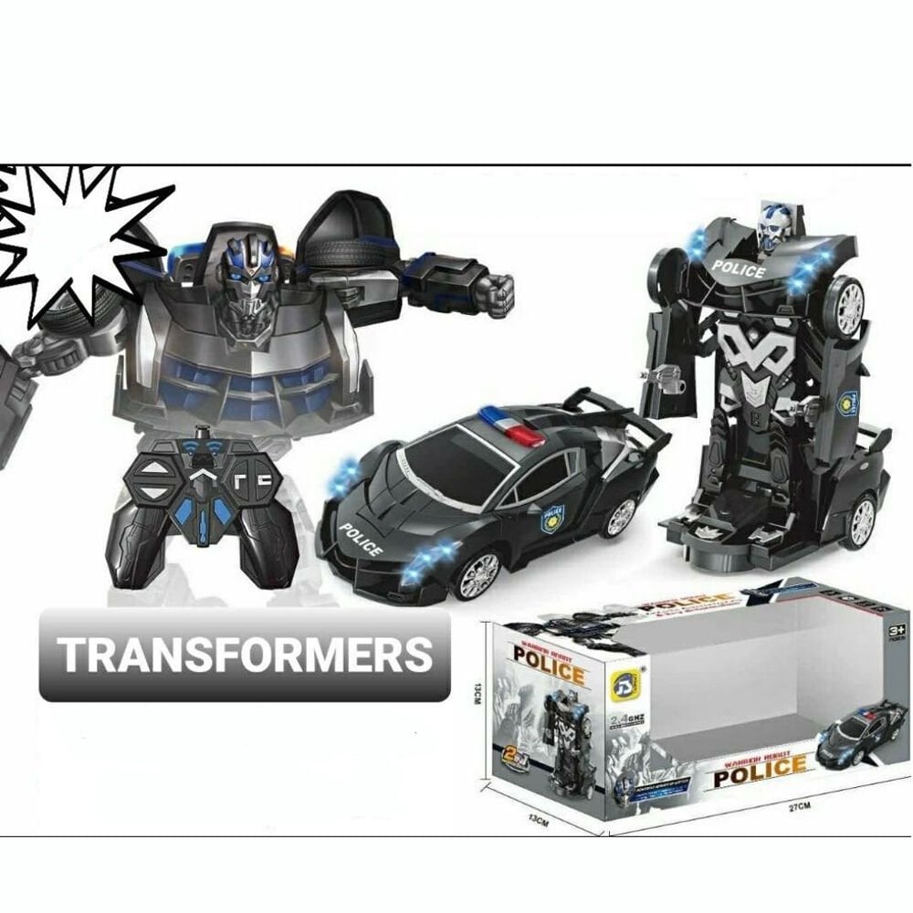 FULL FONK.ROBOTA DÖNÜŞEN ŞARJLI KUMANDALI ARABA