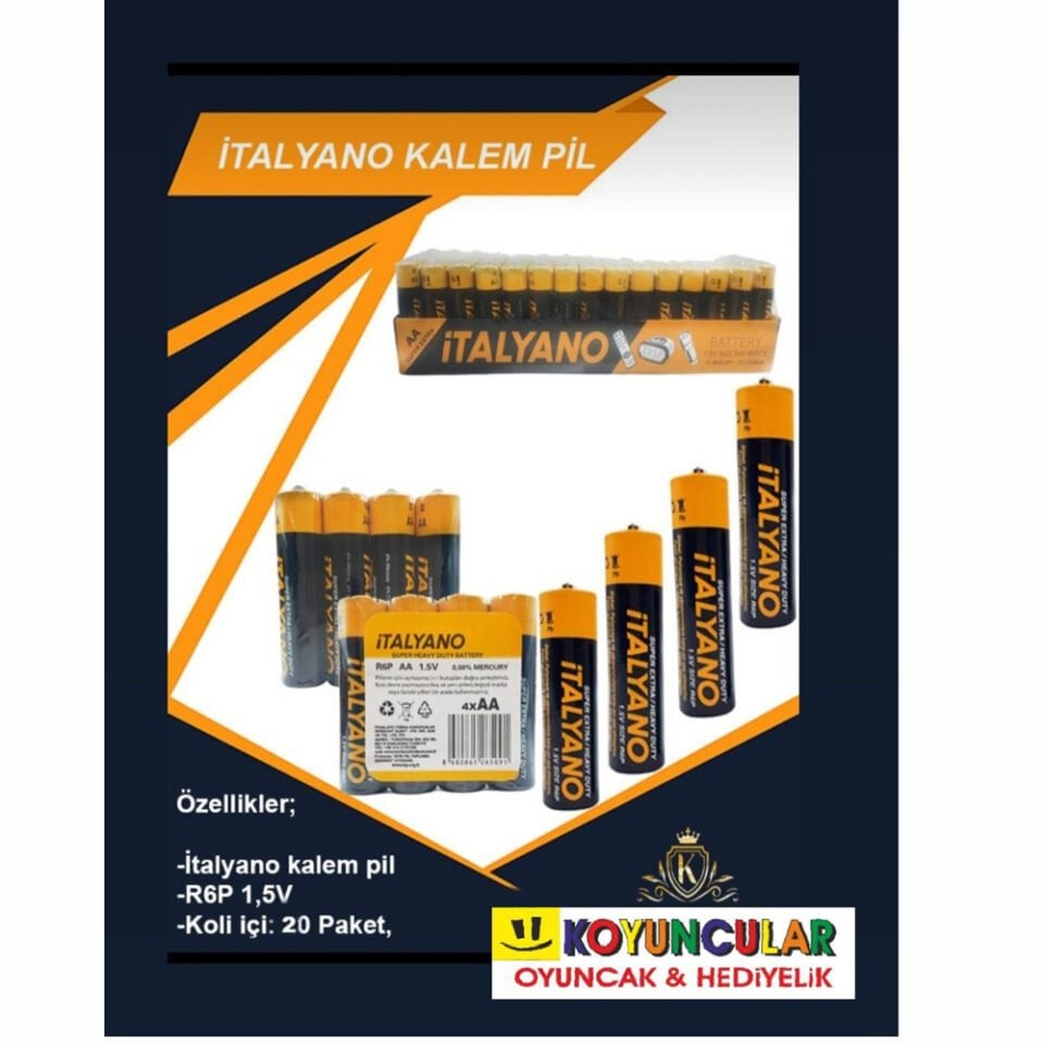 KALEM PİL İTALYANO (KALIN) KL.20