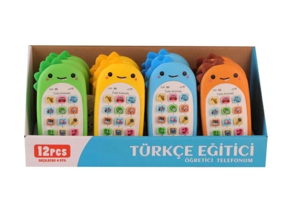 TÜRKÇE EĞİTİCİ TİMSAH TELEFON PİLLİ PK:12 KL.72