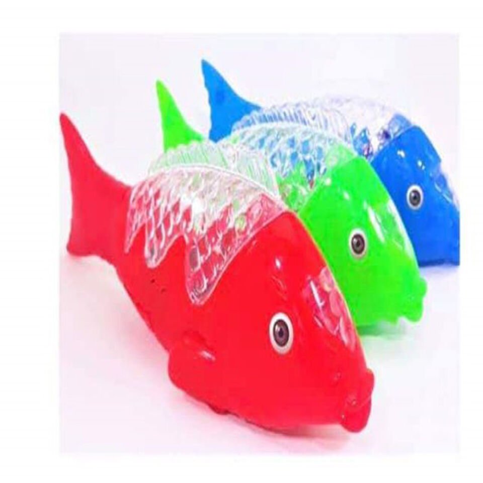 PİLLİ IŞIKLI MÜZİKLİ BALIK KL:144