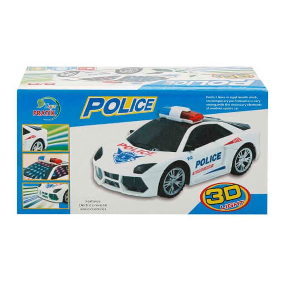 PİLLİ KENDİ ETRAFINDA DÖNEN POLİS ARABASI KL.60