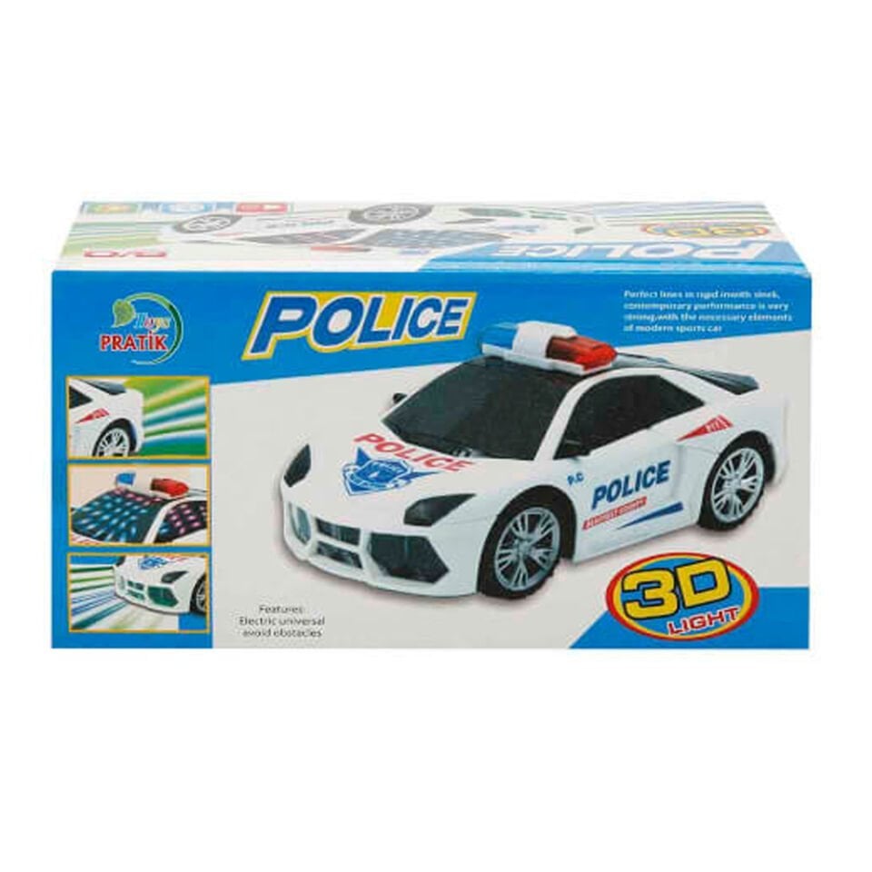 PİLLİ KENDİ ETRAFINDA DÖNEN POLİS ARABASI KL.60