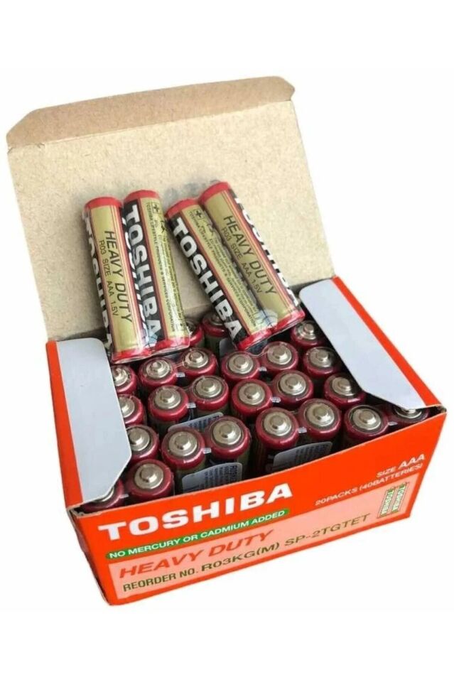 TOSHİBA KUMANDA PİLİ 2 Lİ KUTU:20