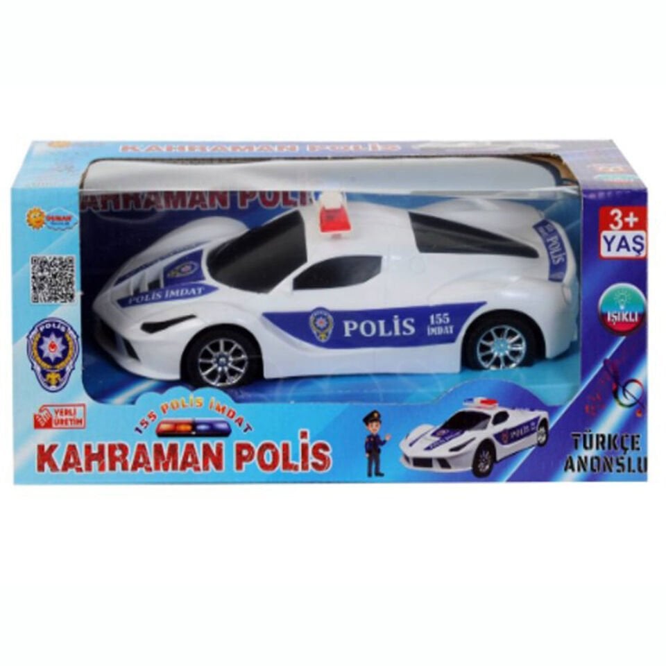 KUTULU PİLLİ KAHRAMAN POLİS ARABASI KL.60