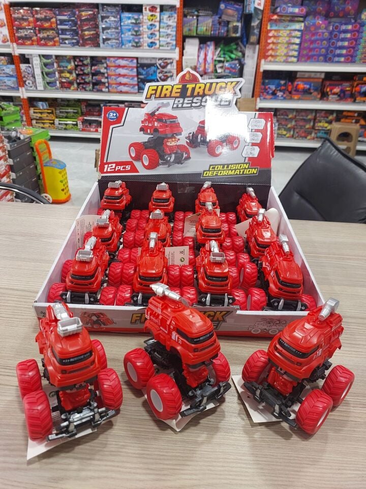 SÜRTMELİ DÖNÜŞEN İTFAİYE ARABASI PK:12 KL.288