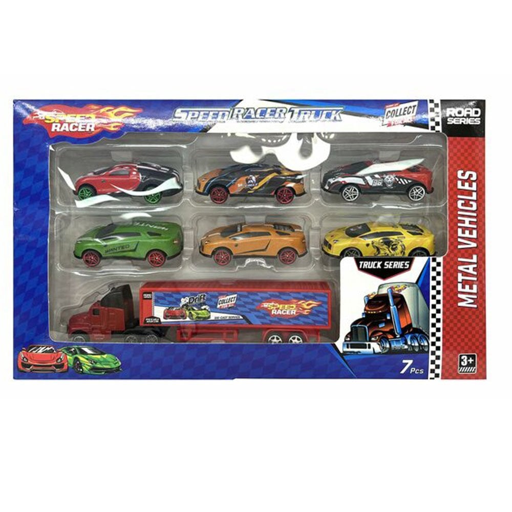 TOYSAN TIR SETİ 6 LI METAL ARABALI KL.48