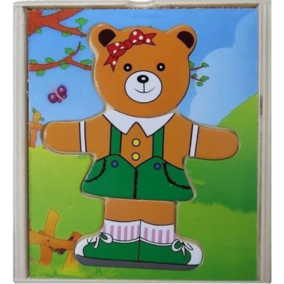 AHŞAP GİYDİRME PAZIL KÜÇÜK