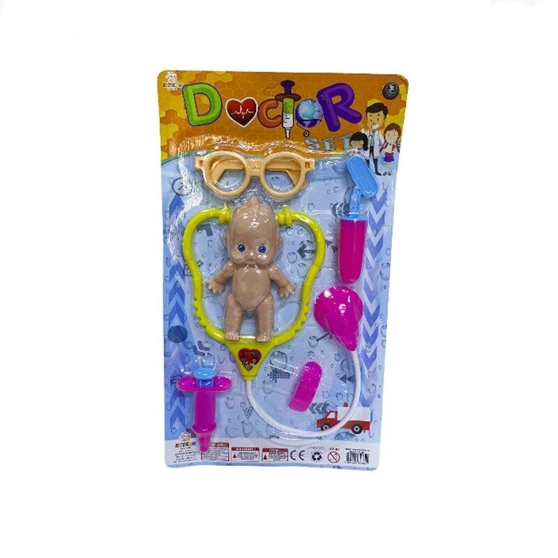 KARTELADA KÜÇÜK BEBEKLİ DOKTOR SETİ KL.84