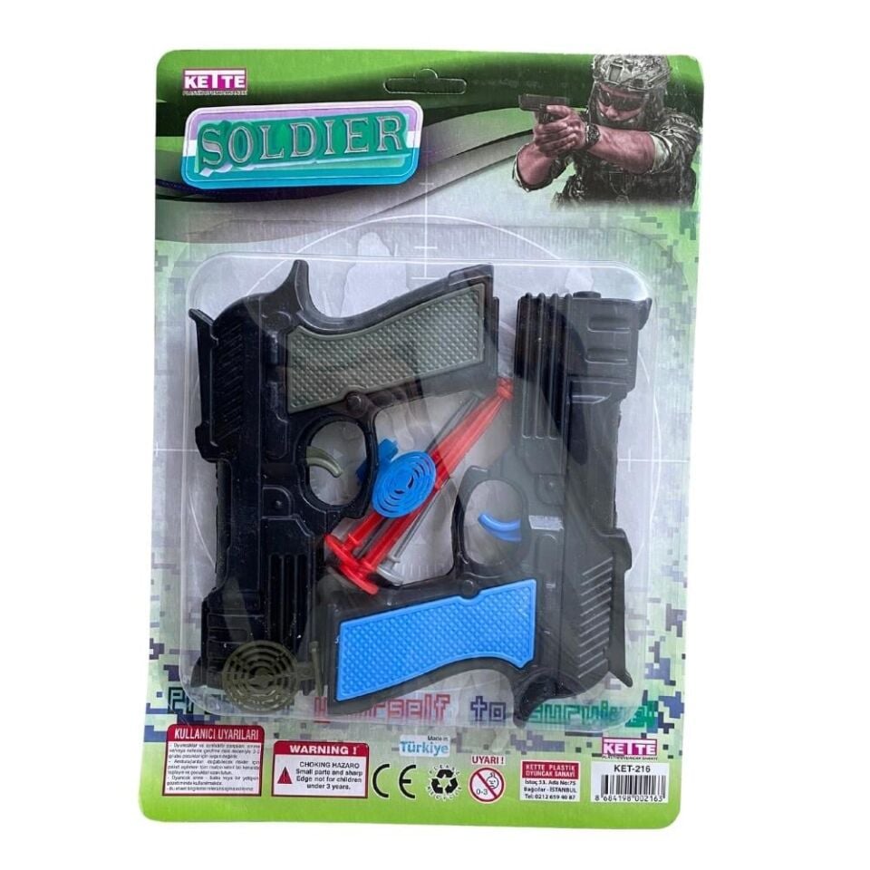 KARTELADA 2 Lİ TABANCA SETİ KL.50