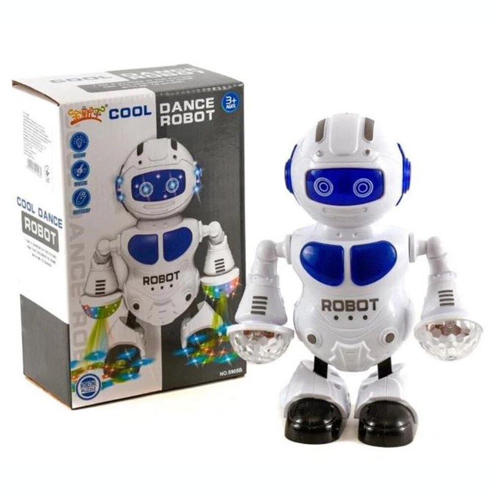 KUTULU PİLLİ DANS EDEN ROBOT KL.36