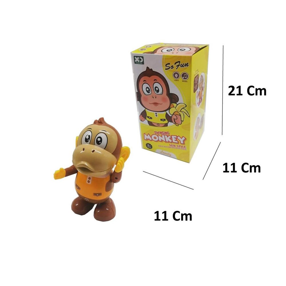 KUTULU PİLLİ DANS EDEN MAYMUNCUK KL.36