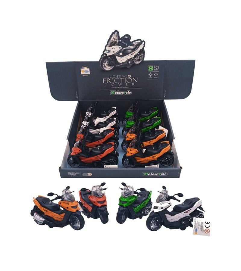 SÜRTMELİ IŞIKLI MÜZİKLİ MOTOR PK:8 KL.96