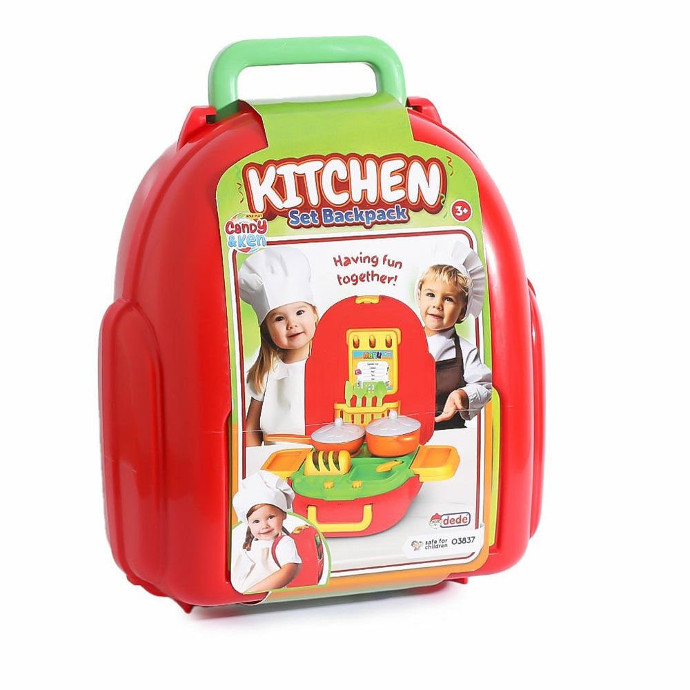 CANDY MUTFAK SET SIRT ÇANTASI KL:12