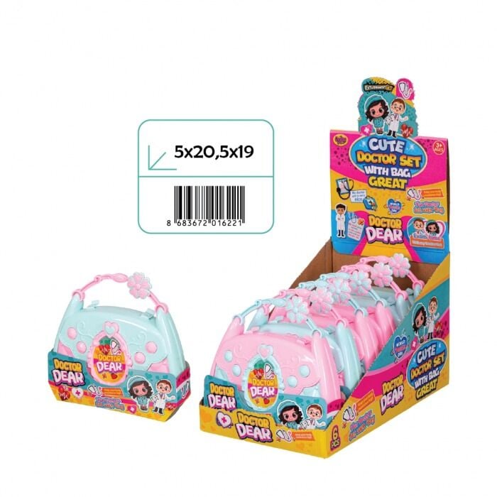 02622 ÇANTALI DOKTOR SET 6 LI STAND KL.54