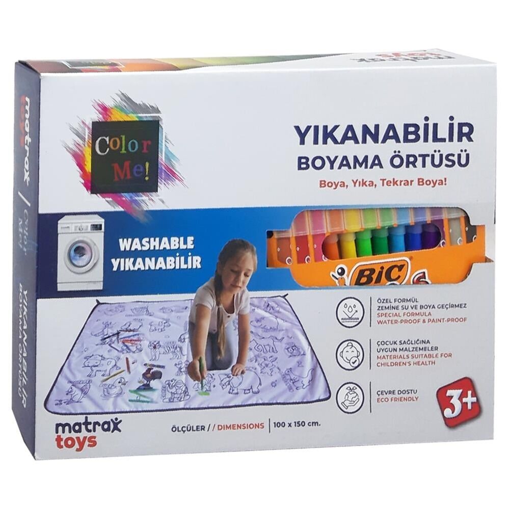 KUTUDA YIKANABİLİR BOYAMA ÖRTÜSÜ KL.12