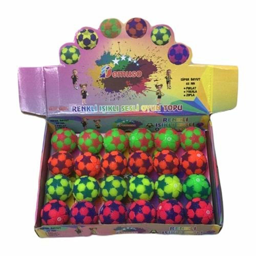 IŞIKLI TOP YILDIZLI VİNİL PK:24 KL.624
