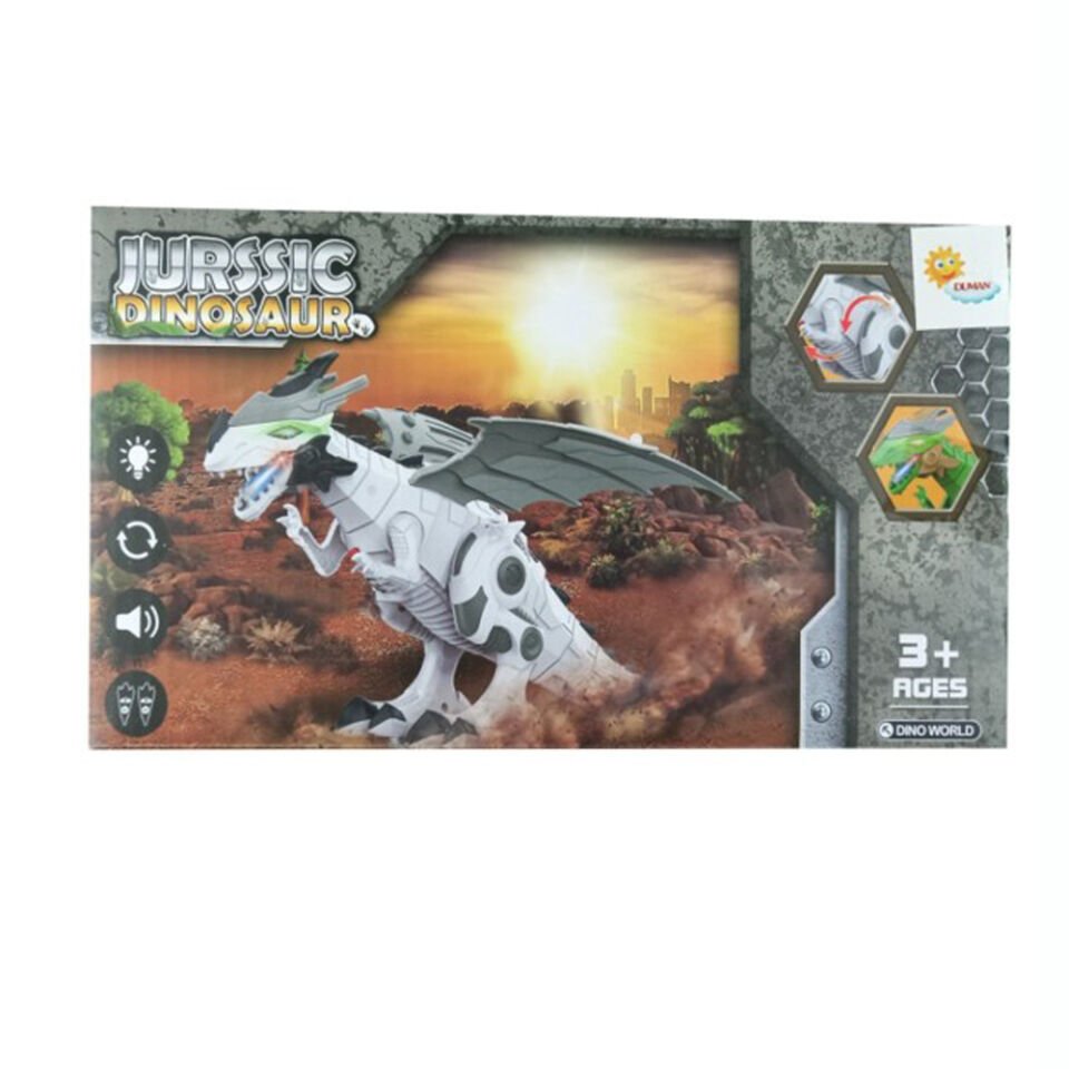 JURASSİC DİNOSAUR PİLLİ IŞIKLI DİNAZOR KL.48