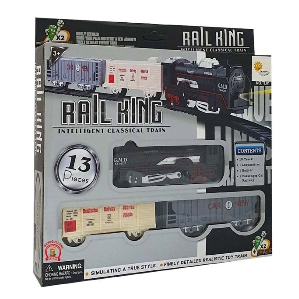 KUTUDA 13 PARÇA PİLLİ TREN SETİ KL.72