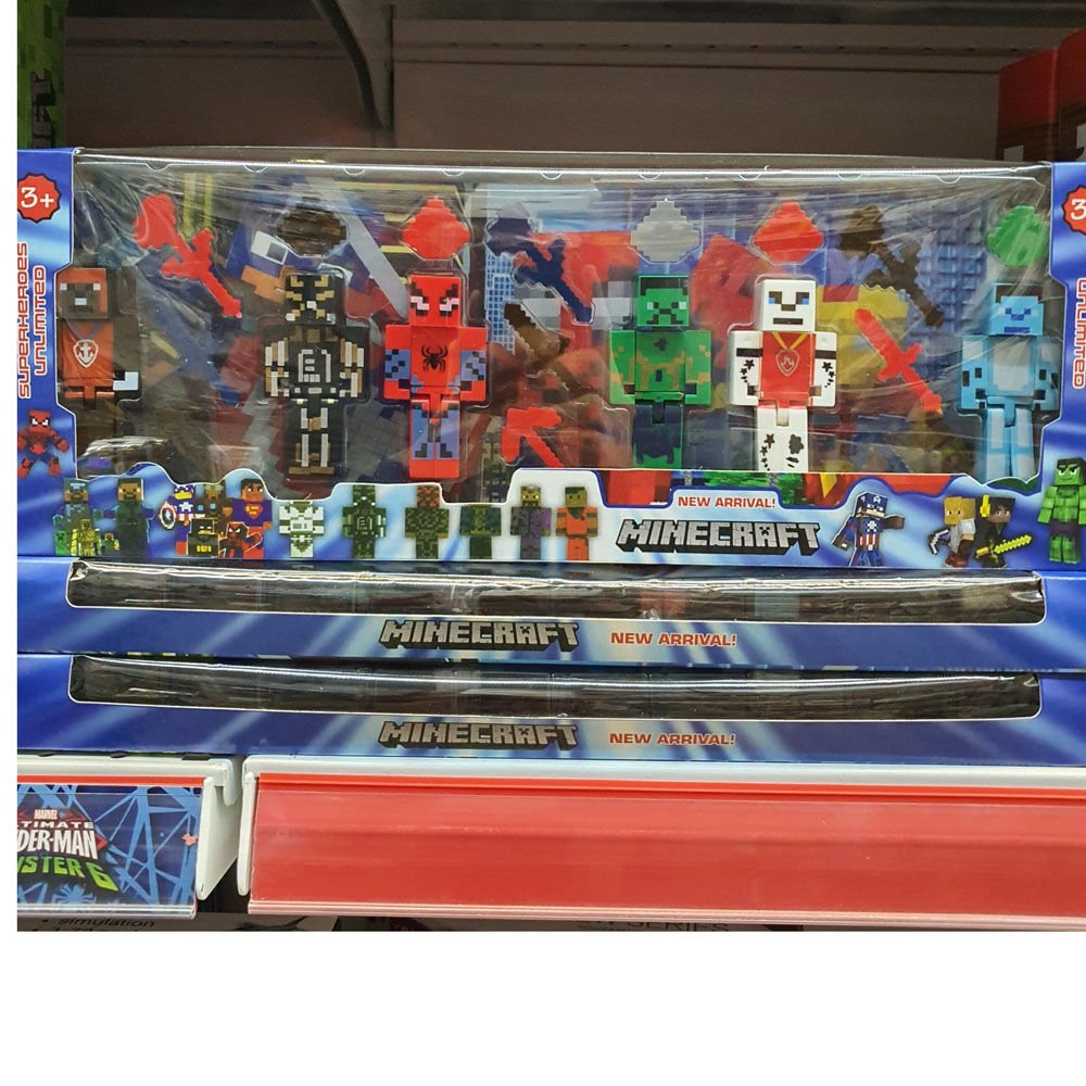 KUTUDA 6 LI MİNECRAFT SET KL.100