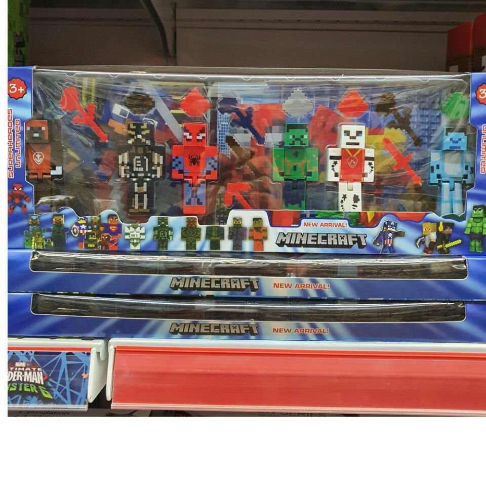 KUTUDA 6 LI MİNECRAFT SET KL.100