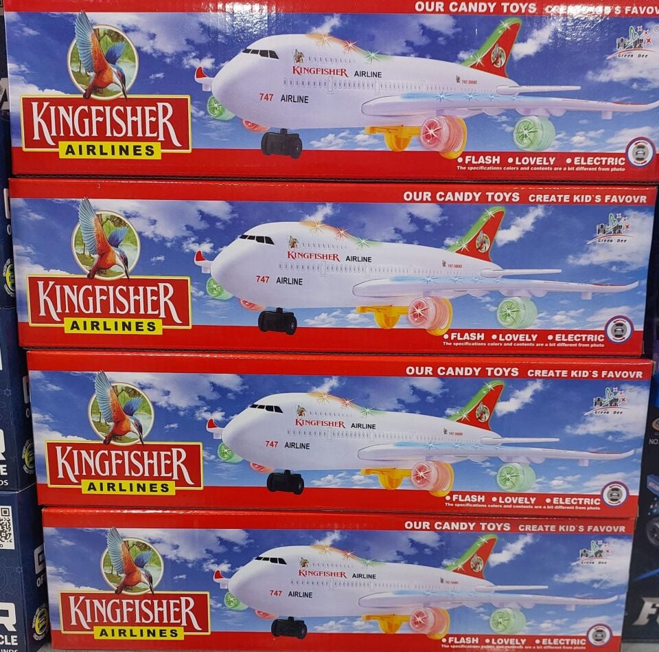 KİNGFİSHER AİRLİNE PİLLİ UÇAK KL.36