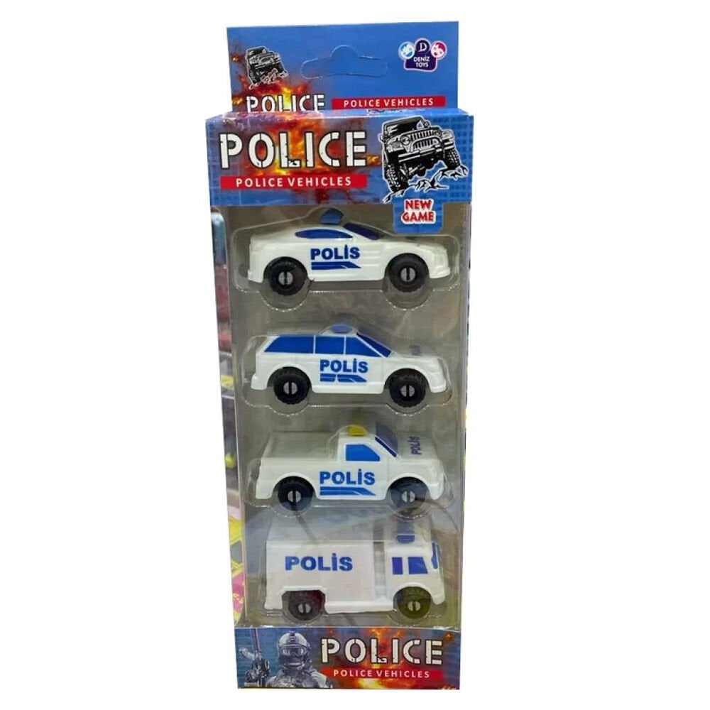 KUTULU 4 LÜ POLİS ARAÇLARI KL.72