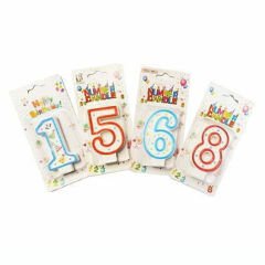 RAKAMLI DOĞUM GÜNÜ MUMU