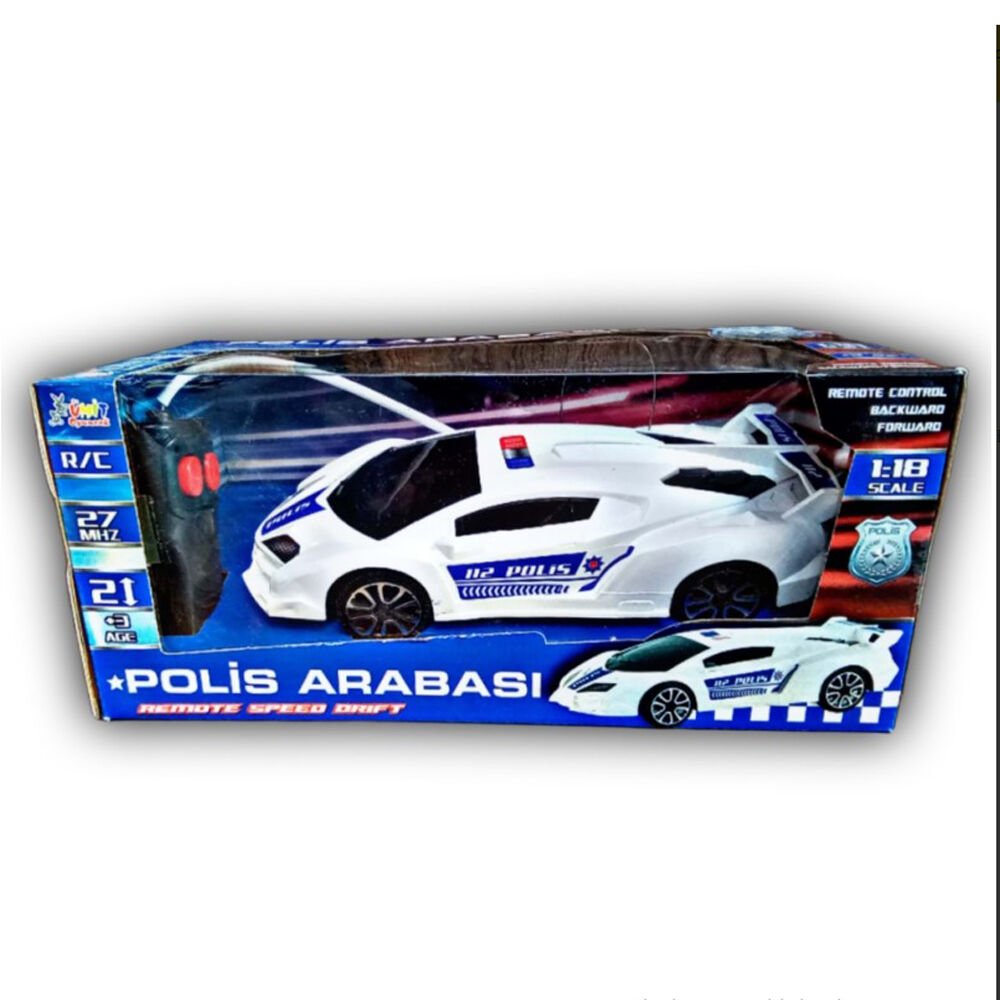 POLİS ARABASI İLERİ GERİ LAMBORGİNİ ARABA KL.60