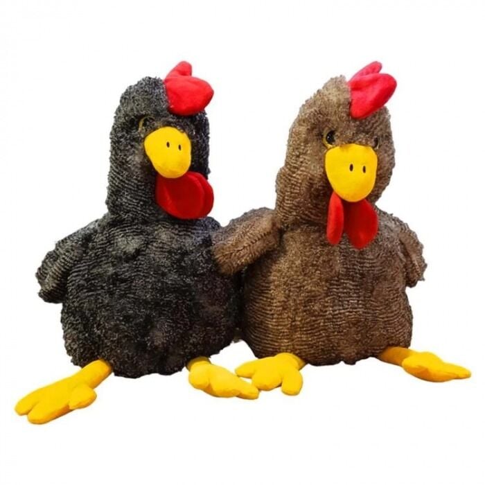 30 CM ÇİLLİ HOROZ PELUŞ SESLİ KL.62