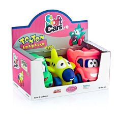 SOFT KIRILMAZ ARABALAR 3 LÜ DİSPLAY KUTUDA KL:108