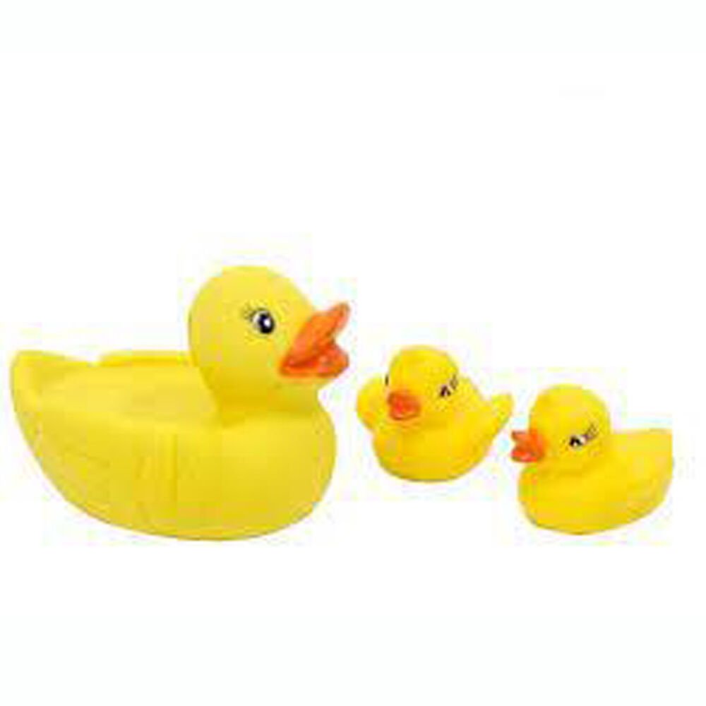 SEVİMLİ ÖRDEKLER FİLEDE 3 LÜ SET VİNİL (ERPA)