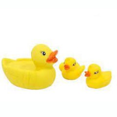 SEVİMLİ ÖRDEKLER FİLEDE 3 LÜ SET VİNİL (ERPA)