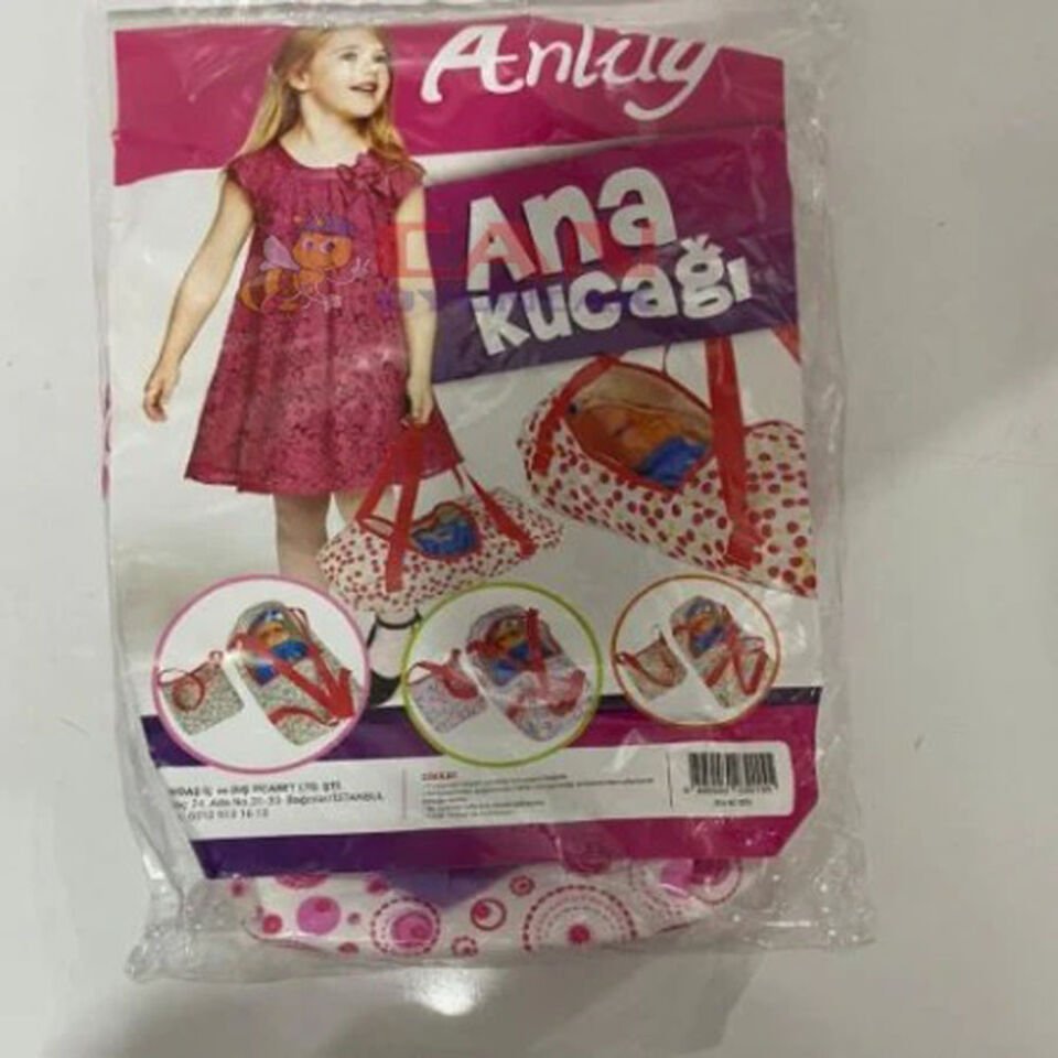 ANLİLY POŞETTE ANA KUCAĞI BEBEKLİ 03015 KL:120
