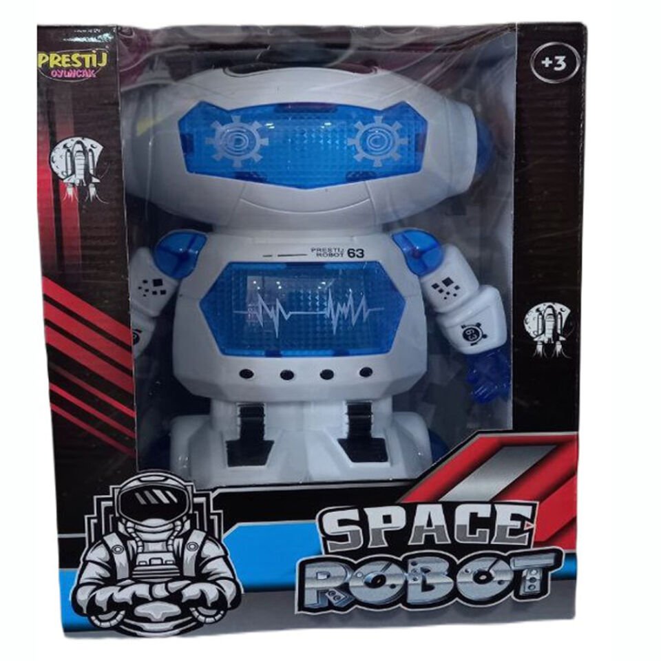 KUTULU PİLLİ IŞIKLI SPACE ROBOT KL.36