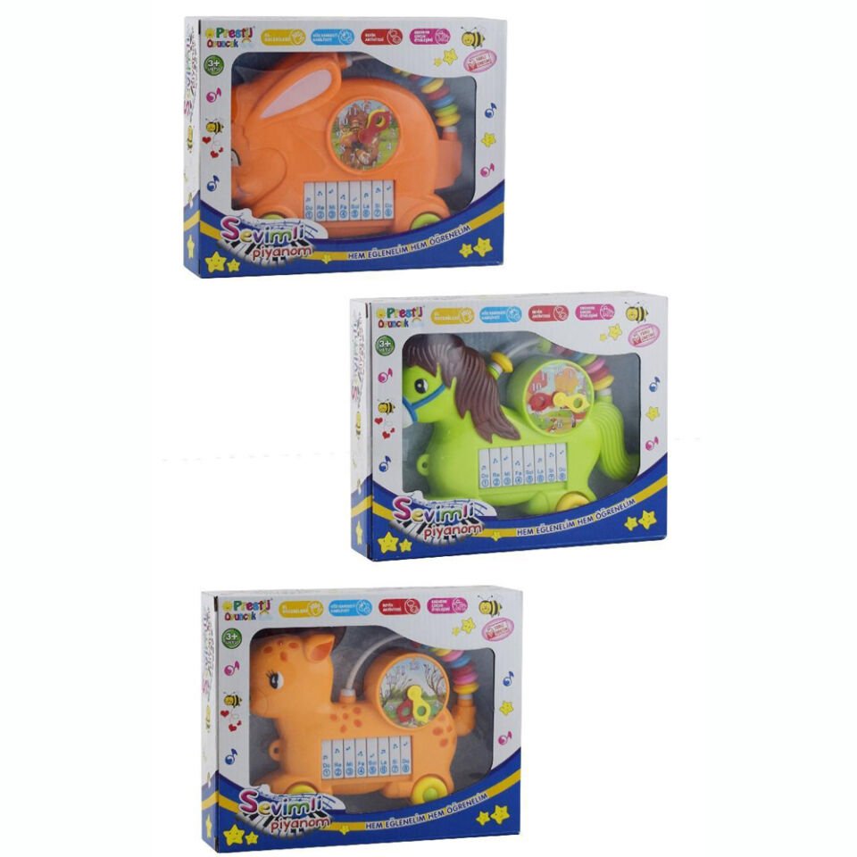 PİYANO TAVŞANLI PİLLİ KUTULU KL.60