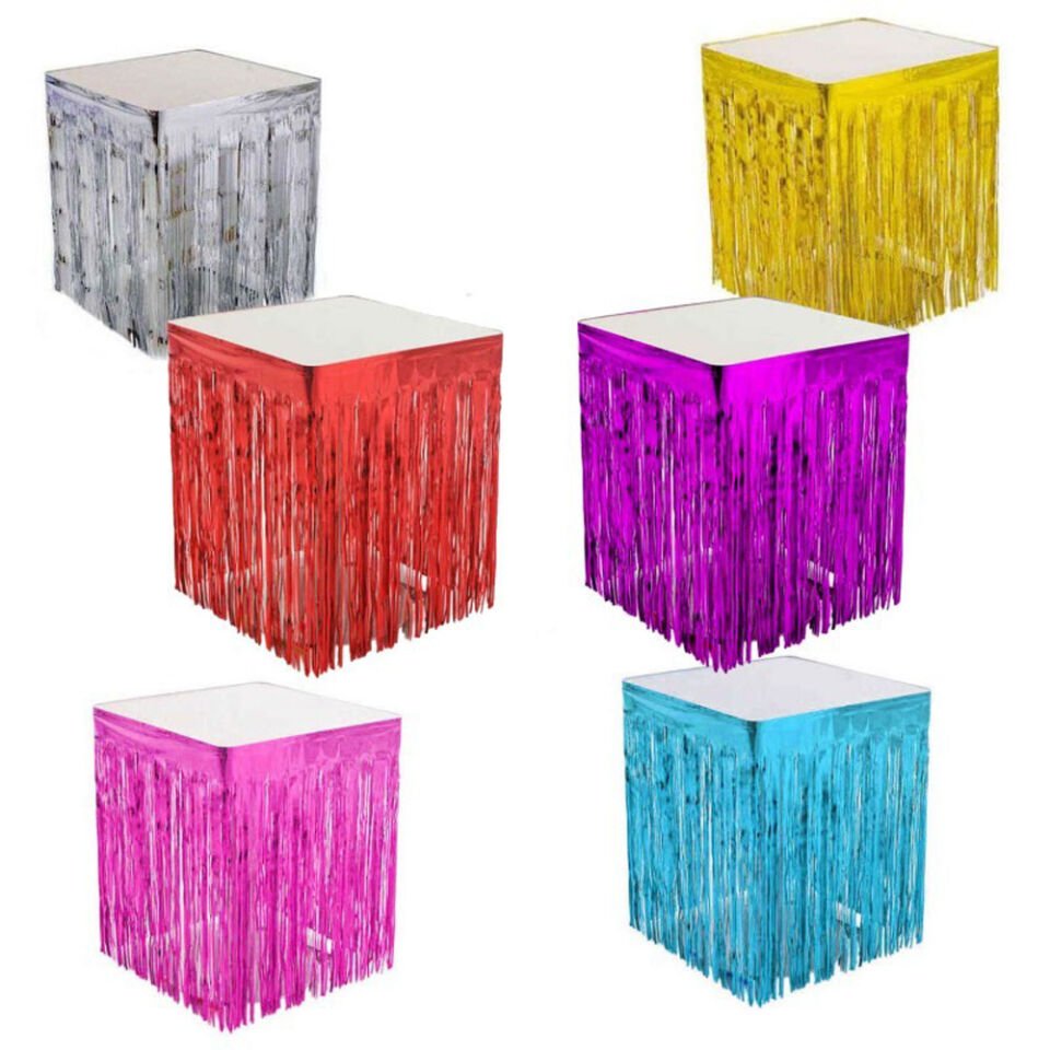 POŞETTE METALİZE MASA ETEĞİ