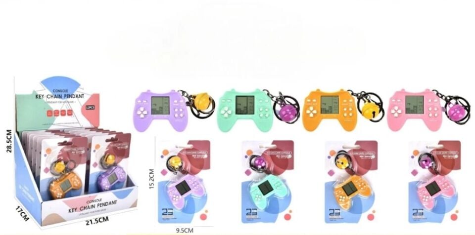 ANAHTARLIK TETRIS 12 LI STANDLI PK:12 KL.216