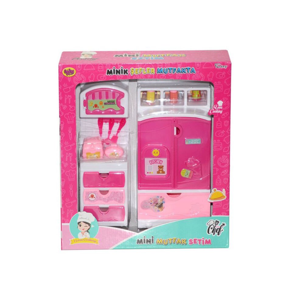 MİNİK ŞEFLER İKİLİ MUTFAK SETİ KL.16