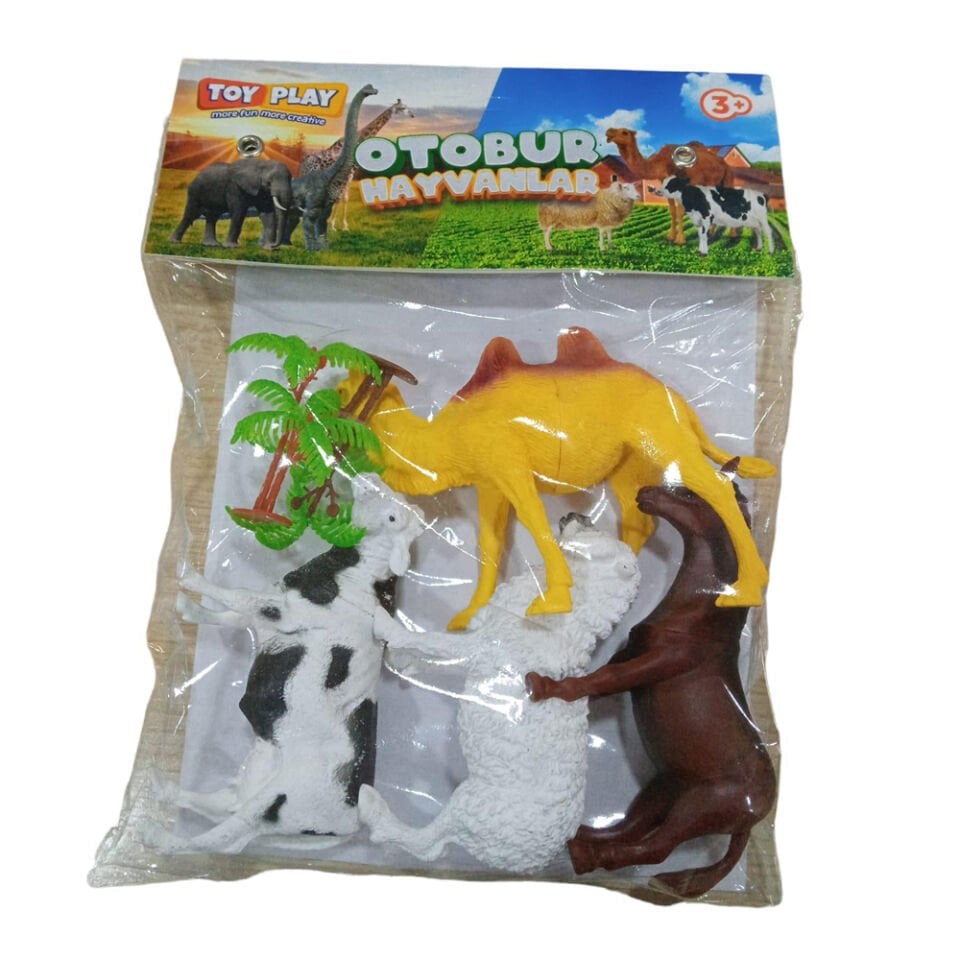 PVC DE OTOBUR HAYVANLAR HAYVAN SETİ KL.36