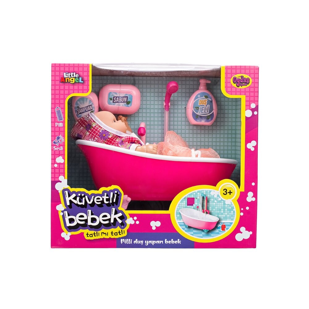 02605 PİLLİ KÜVETTE DUŞ YAPAN BEBEK KL.12