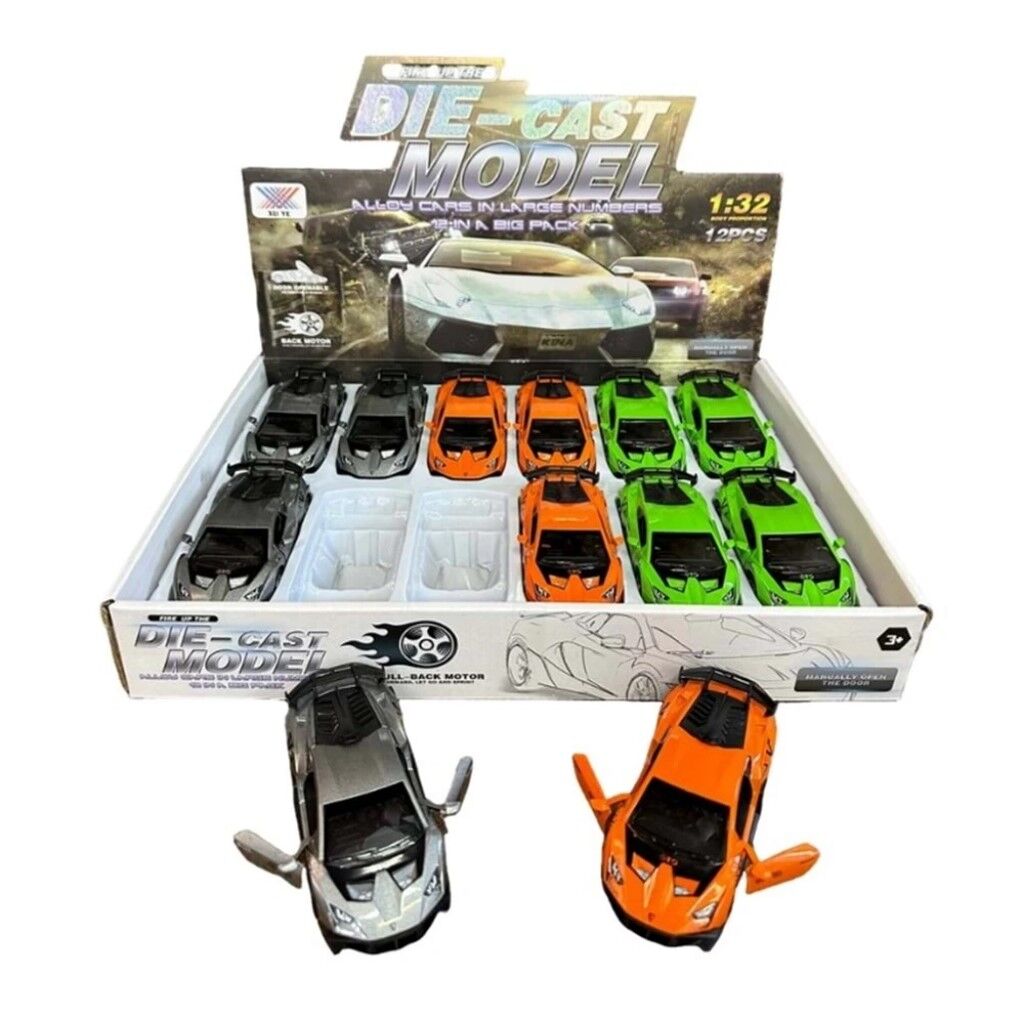 DİSPLAYDE METAL LAMBORGİNİ ÇEKBIRAK ARABA PK:12 KL.144