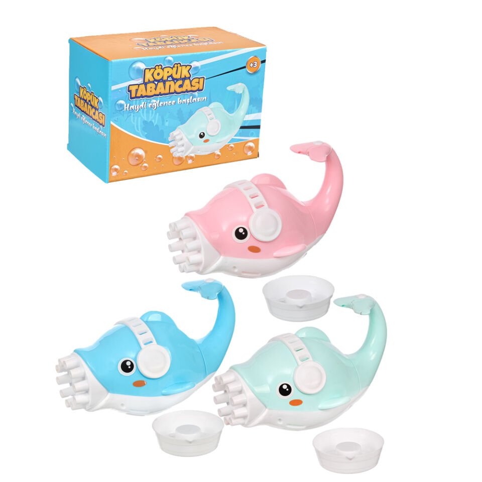 KUTUDA PİLLİ BALIK KÖPÜK TABANCASI 02607 KL.60