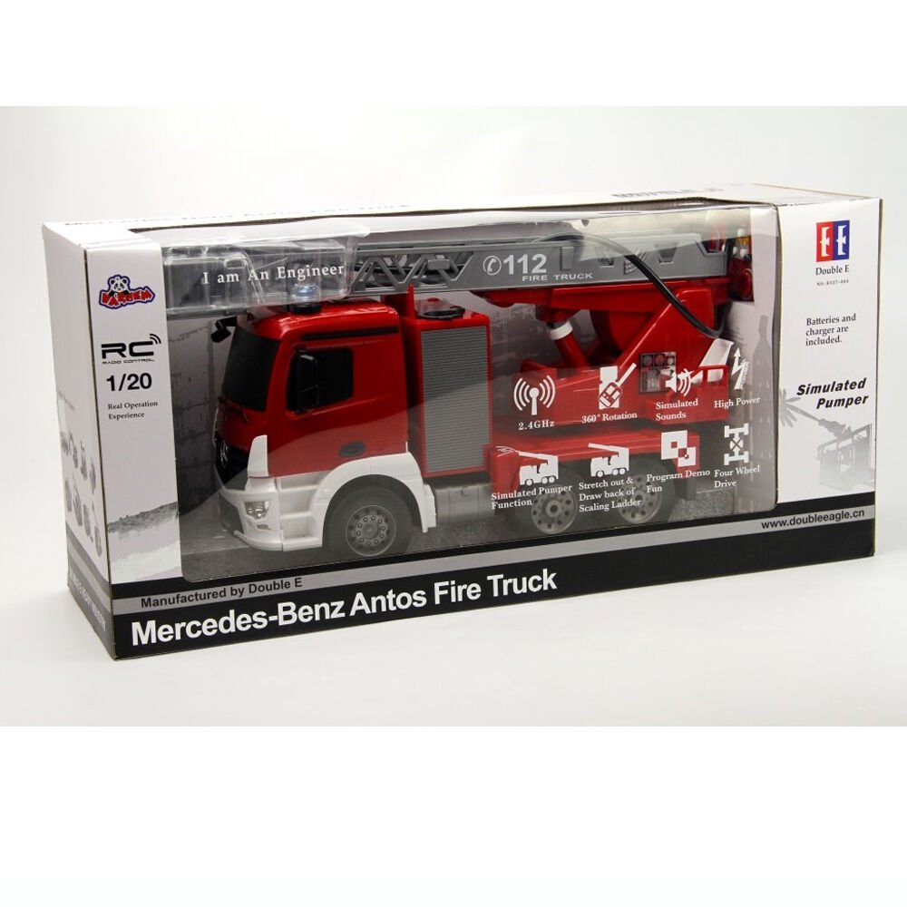 MERCEDES İTFAİYE ŞARJLI UZAKTAN KUMANDALI