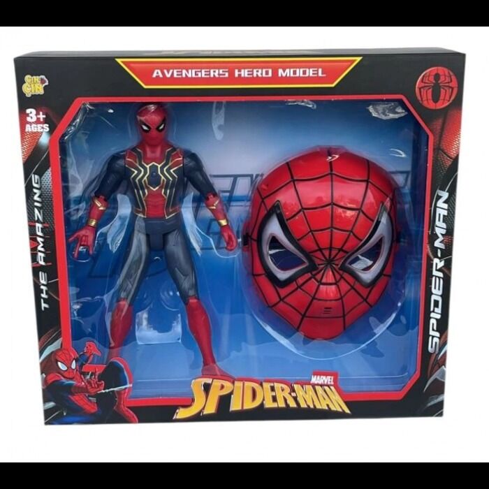 KUTULU MASKELİ BYK SPİDERMAN SET KL.24