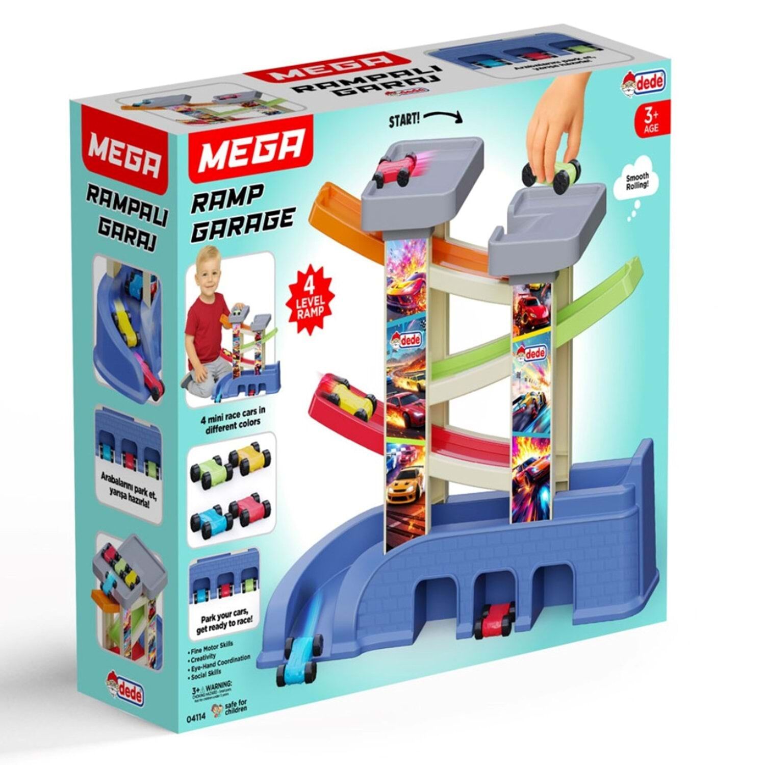 MEGA RAMPALI GARAJ 4 KATLI KL.12