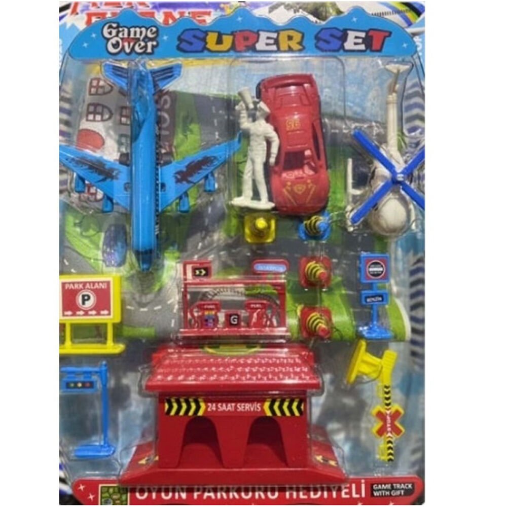 GARAJLI UÇAK SET OYUN PARKURU KL.30